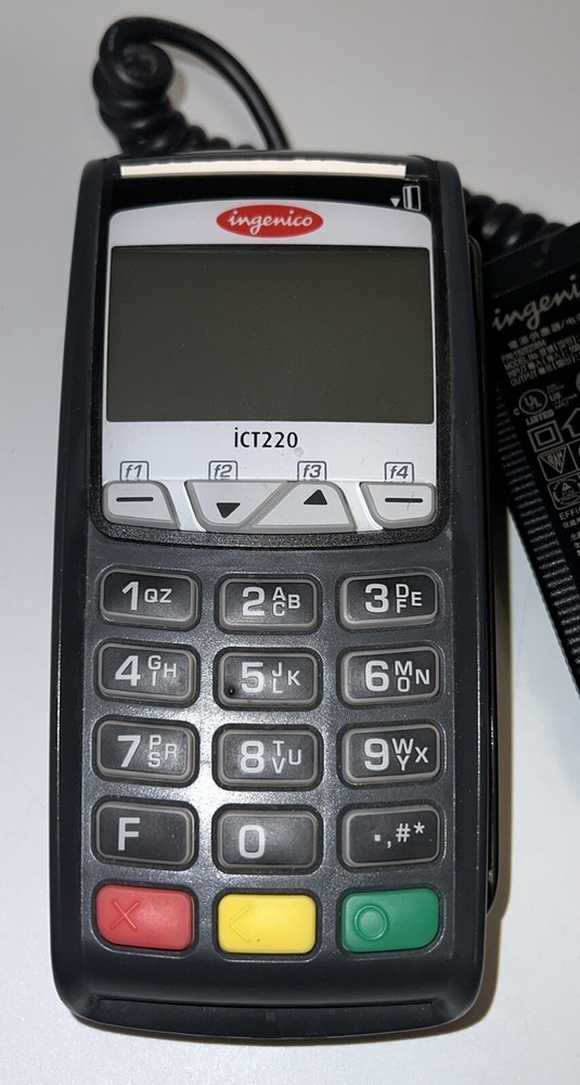 Ingenico iCT 220 Credit Card Reader - Tested
