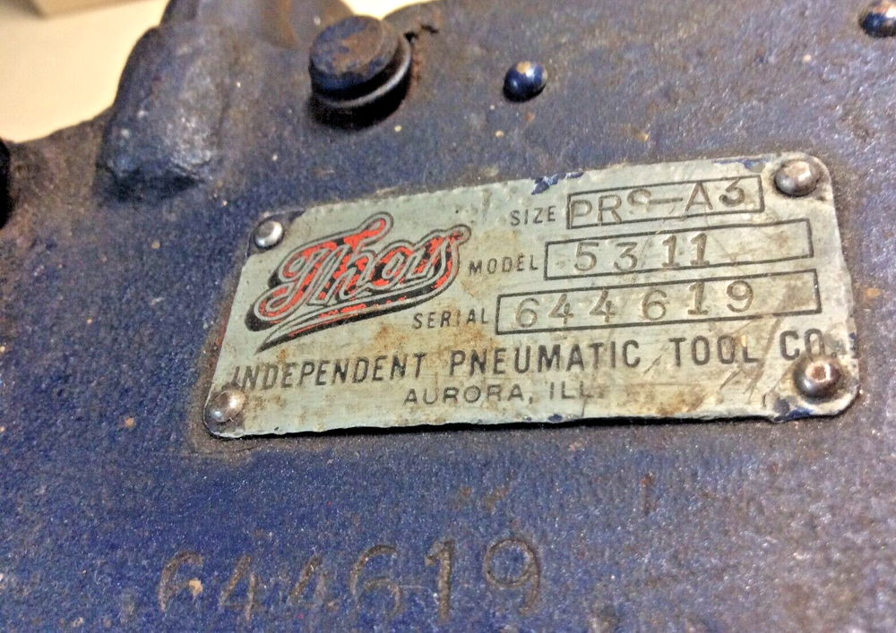 Thor Pneumatic Alligator Rivet Squeezer Model5311