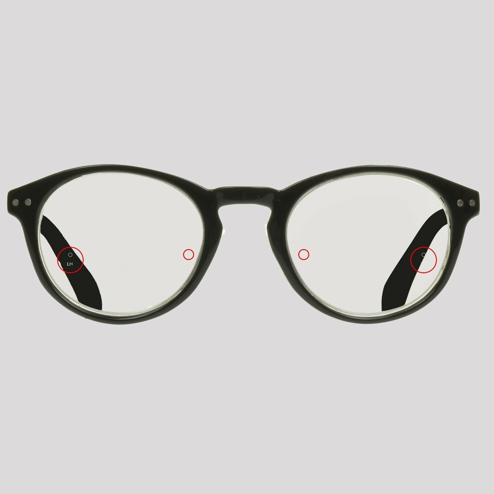 Multifocal Progressive Computer Readers 3 Zones Reading Glasses Oval