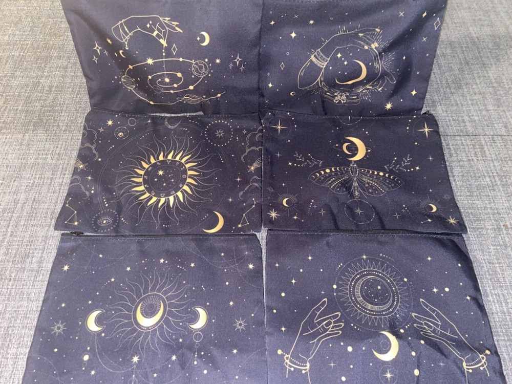 tarot and crystal bag clutches