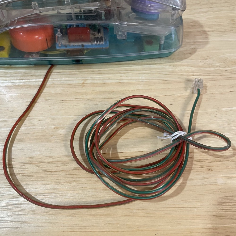Unisonic Clear Corded Telephone Retro Style SEE NOTE