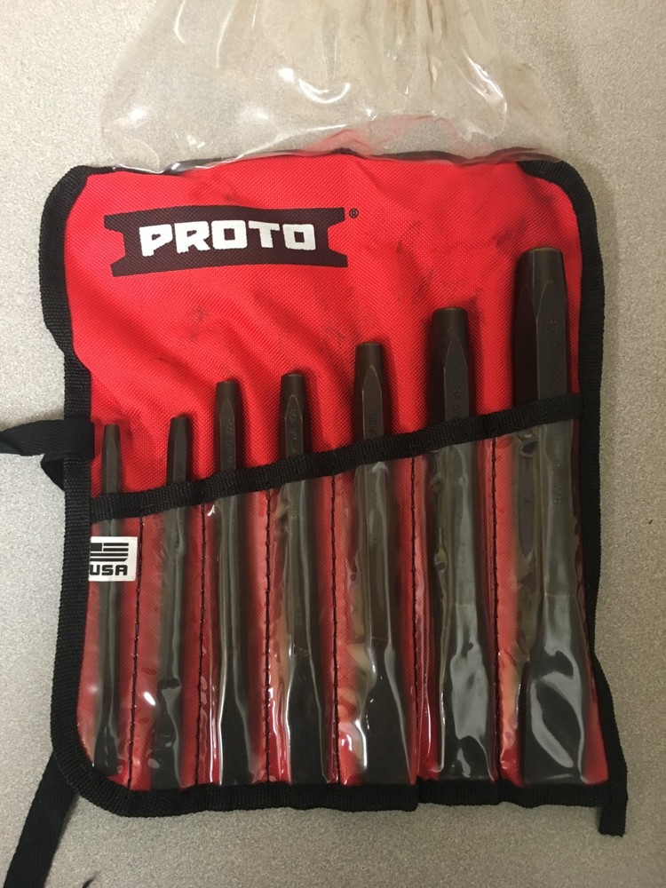 Proto 7 Piece Cold Chisel Set J86A2