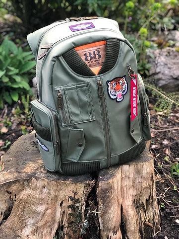 Aviation 88 inspired , Hellcat Backpack , Multiple Accessory Pockets.