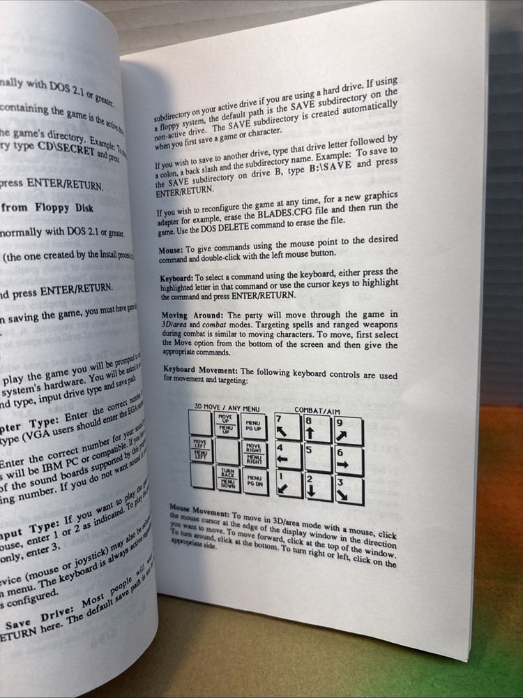 Advanced Dungeons And Dragons Quick Start Instructions For pc Game See Pics