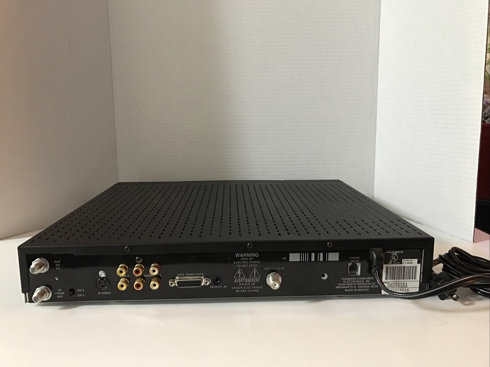 RCA DRD303RA DSS Receiver Box / Excellent Condition
