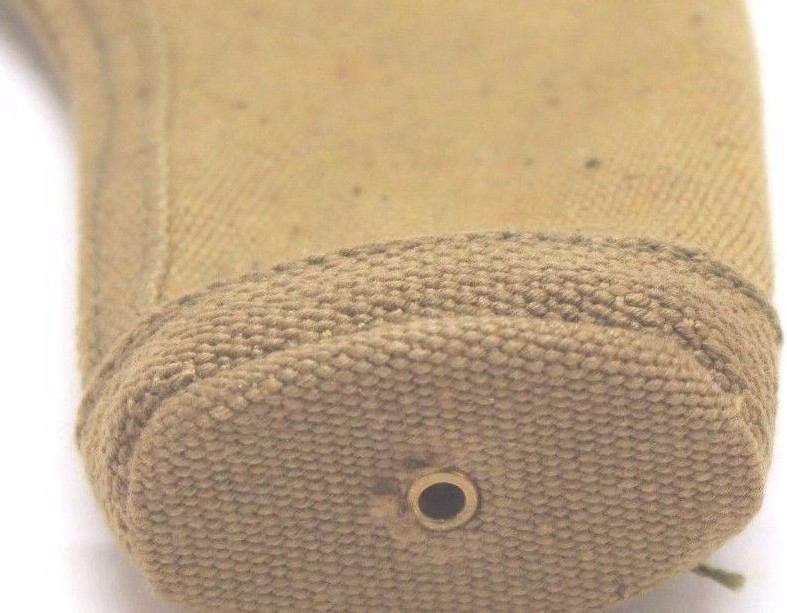 1943 British 455 Webley holster tan canvas fits US 45 clear markings each E9336