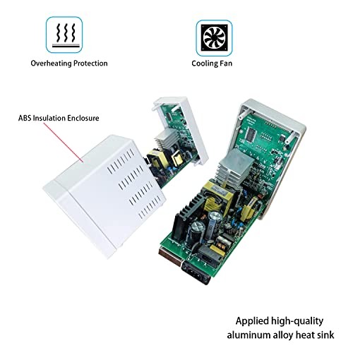 DC Power Supply Variable 30V 5A, Adjustable Switching Regulated Power Supply