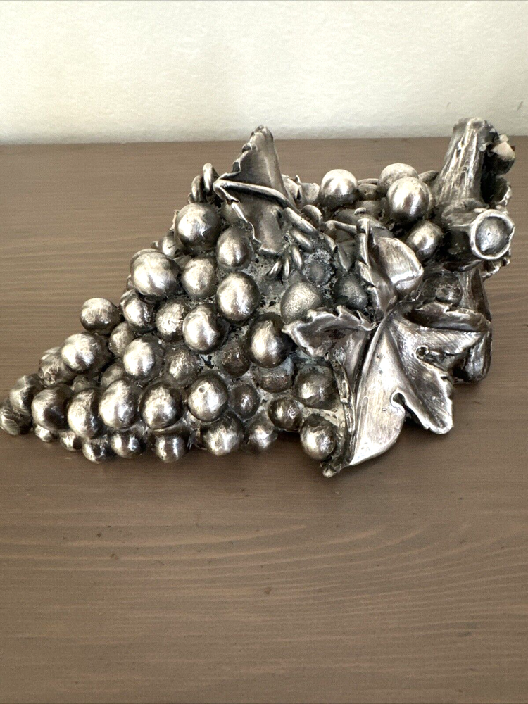 Tekform Sterling Silver figurine decorative object grapes 🍇 silver plated