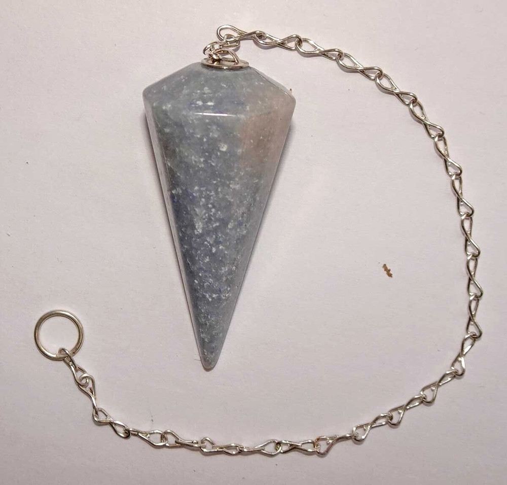 Blue Quartz Pendulum (Dumortierite) p22