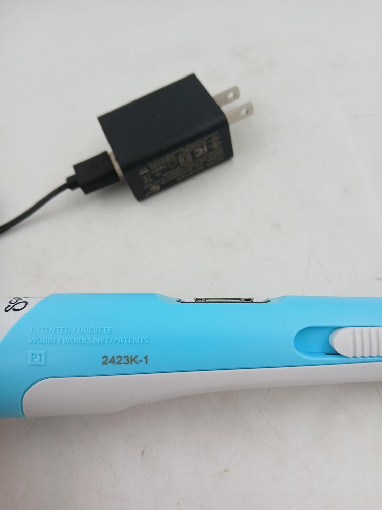 General Scrib3D 3D Printing Pen FDM Blue W/ Power Adapter Drawing Tool