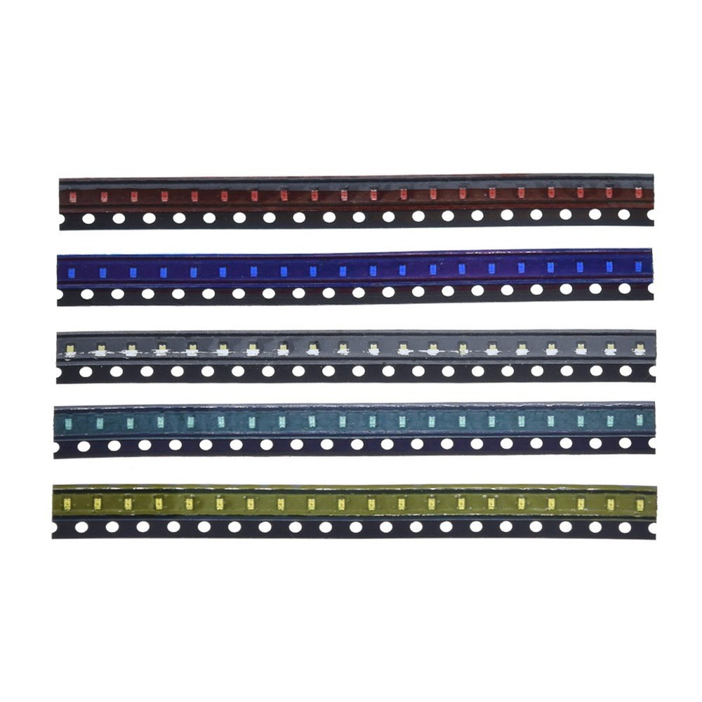 100pcs 5 Values 0603 LED Light Kit for Diverse Lighting Applications