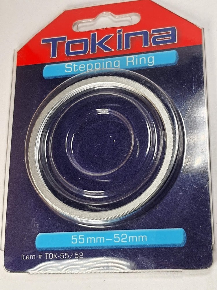 55-52mm Step-Down Stepping Lens Filter Converting Adapter Ring 55mm-52mm E55-E52