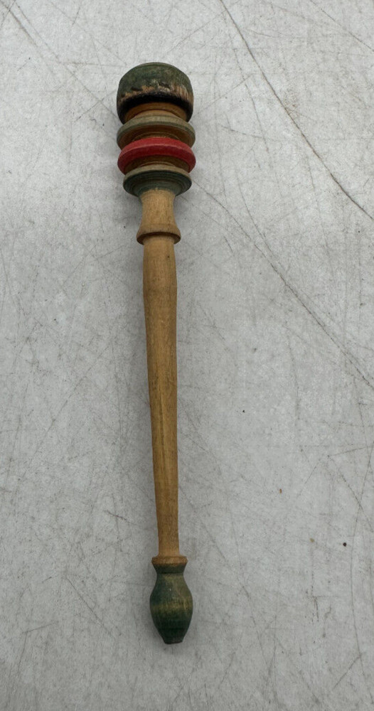 2" Wood Thread Spindle? Mexican Stir Stick?