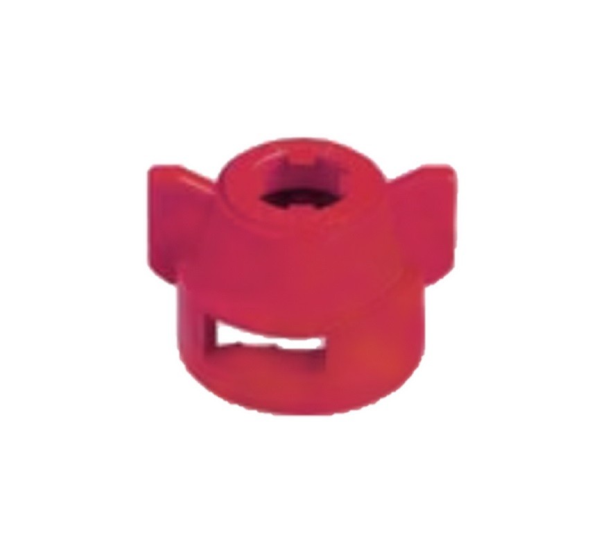 Quick TeeJet Red Nylon Cap For Flat Spray Tips w/ 2 Spray Patterns CP25595-3-NY