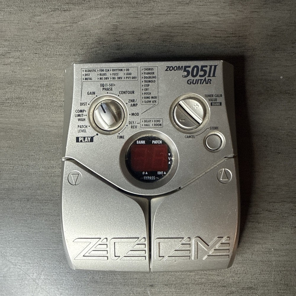 Zoom 505II Guitar Multi Effects Processor Pedal