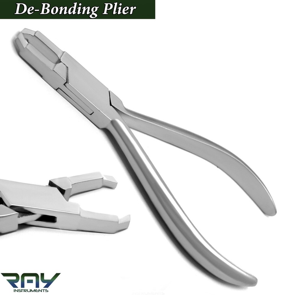Dental De-Bonding Plier Bracket Removing Adhesive Orthodontic Instruments