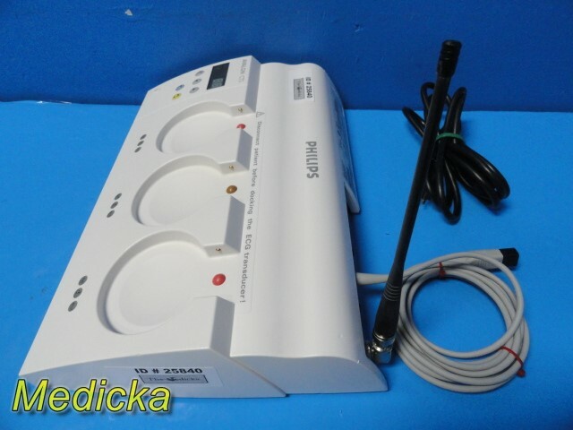 Philips Avalon M2720A CTS Base Station W/ RF Antenna & Interface cable ~ 25840