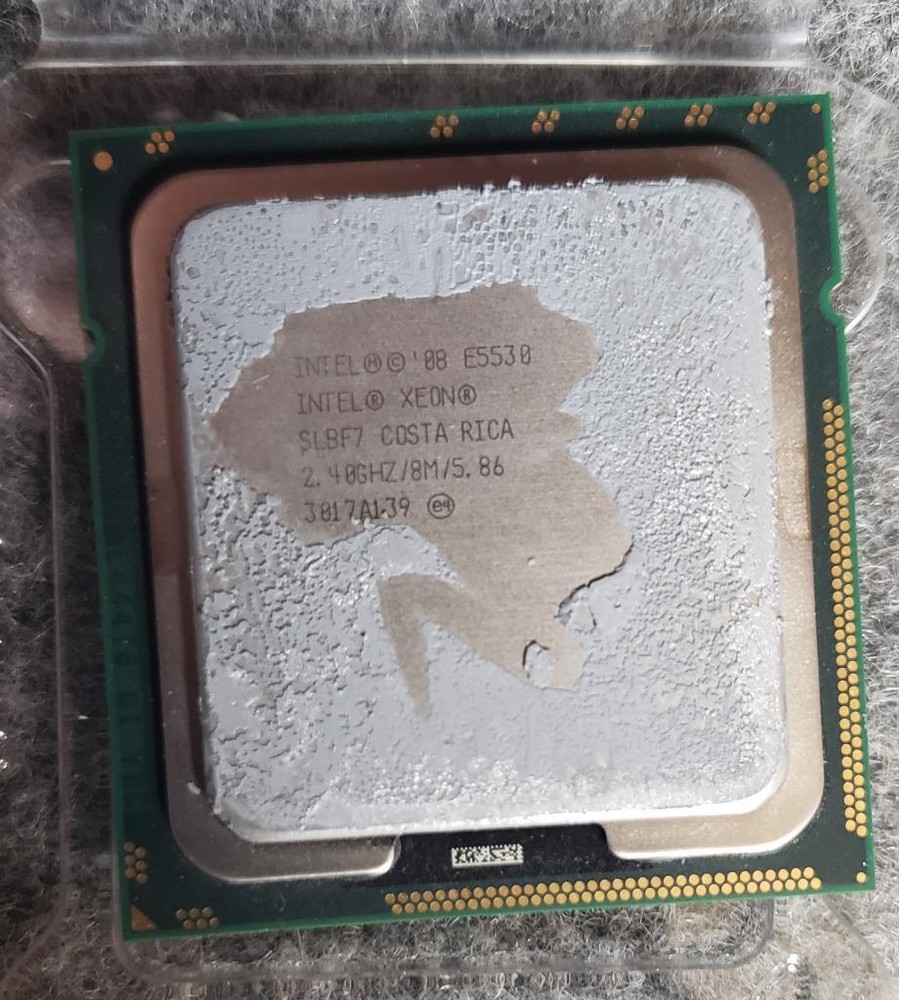 Intel Xeon E5530 2.4GHz Quad-Core SLBF7 Pulled from a working system - Free S&H