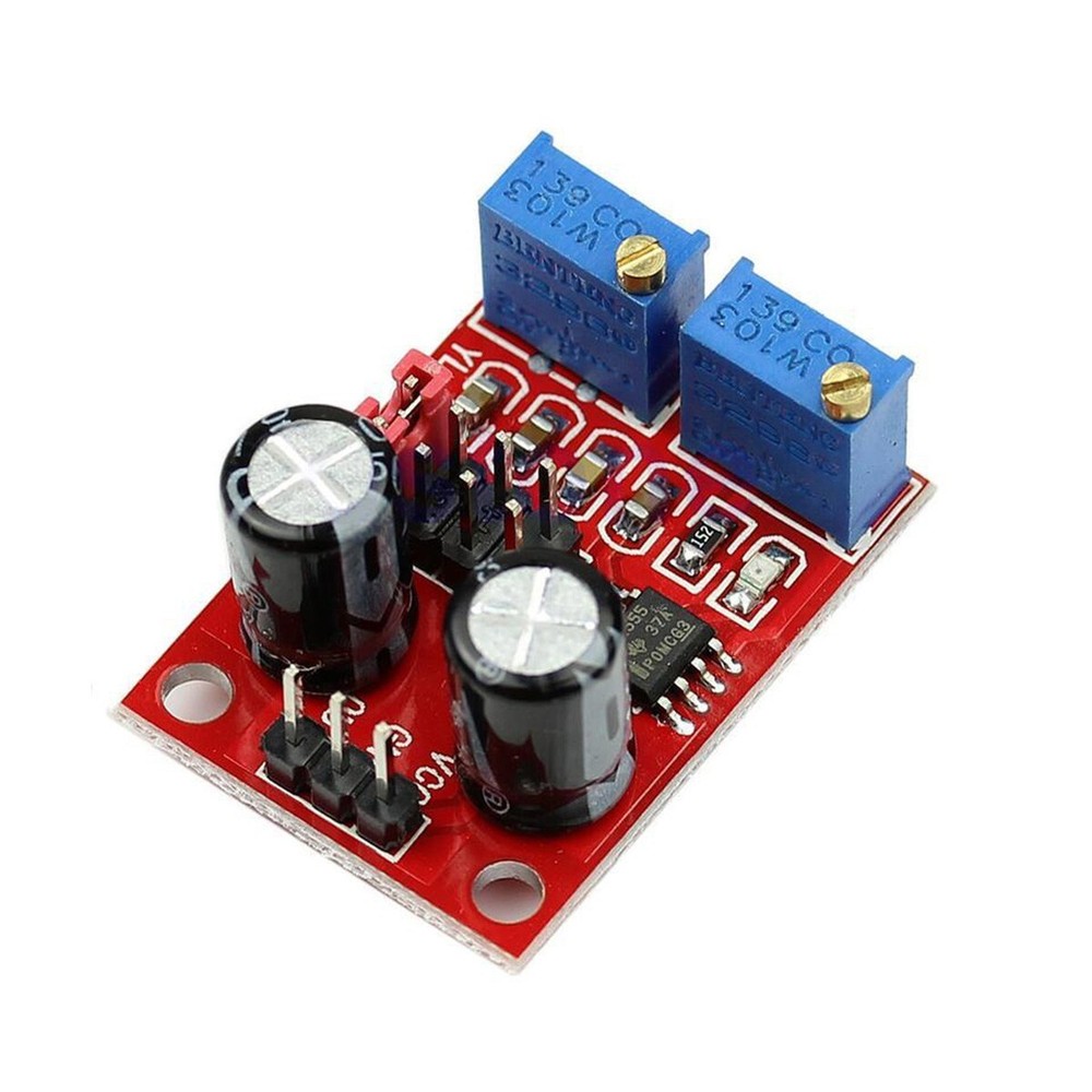 NE555 Duty Cycle Frequency Adjustable Square Wave Signal Generator Board Module