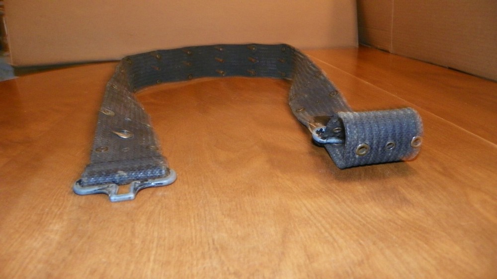 military type belt unmarked, about 38'' long
