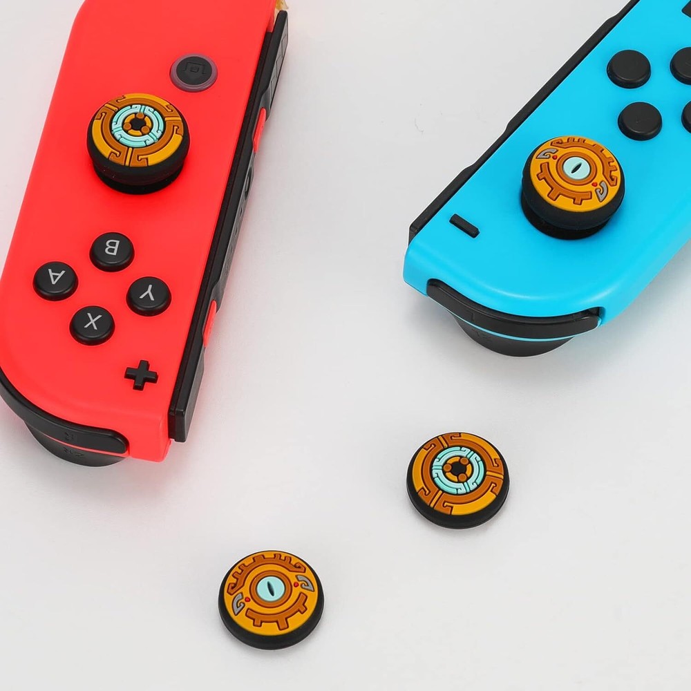 4PCS Silicone Thumb Grip Caps for Nintendo Switch/Lite/OLED