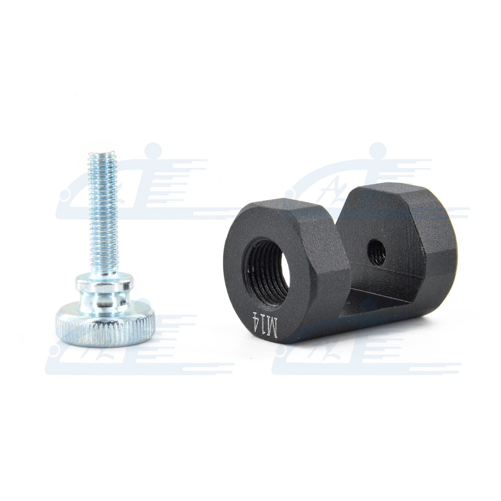 Universal 14mm Engine Spark Plug Gap Tool Gapper Gapping Sparkplug Caliper Black