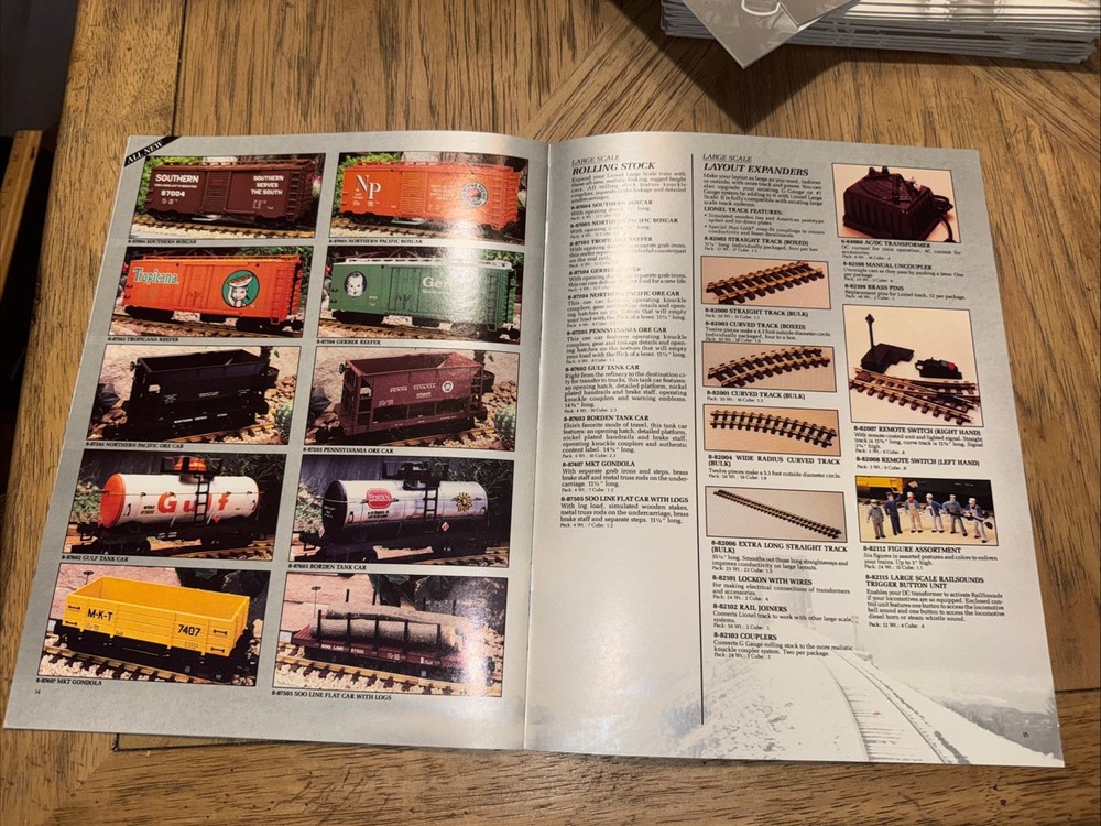 Lionel Trains 1990 Large Scale catalog