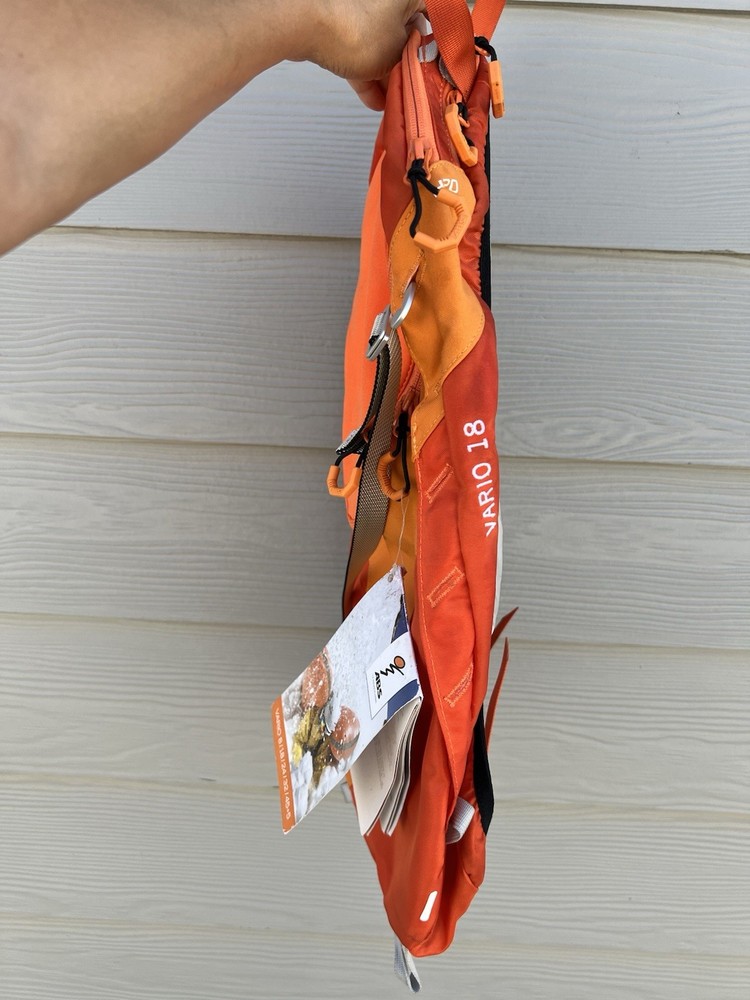ABS Avalanche Backpack Vario Zip Ons Base Unit Orange