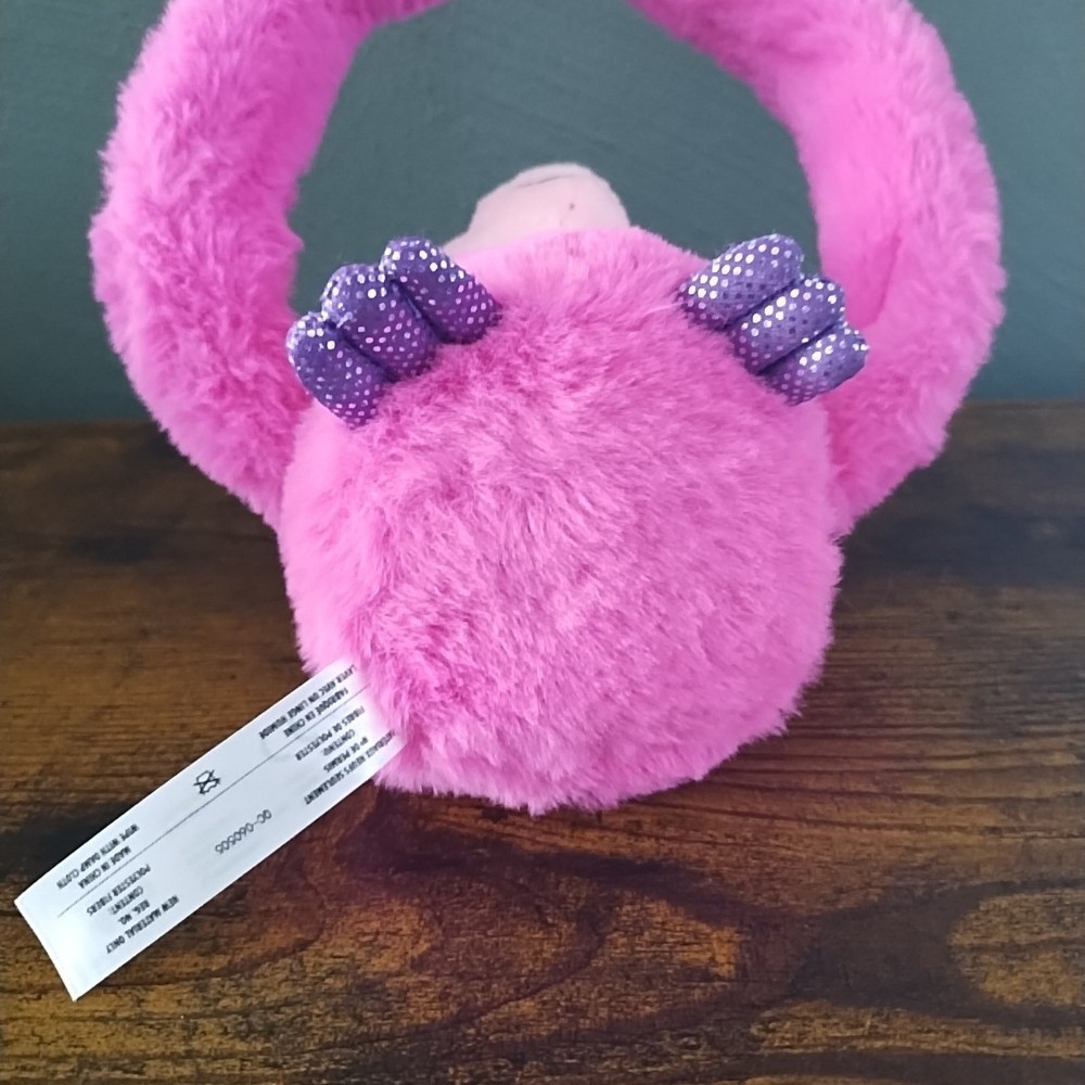 2019 EOLO Interactive Pink Hanging Monkey Sings Talks Plush Stuffed Toy