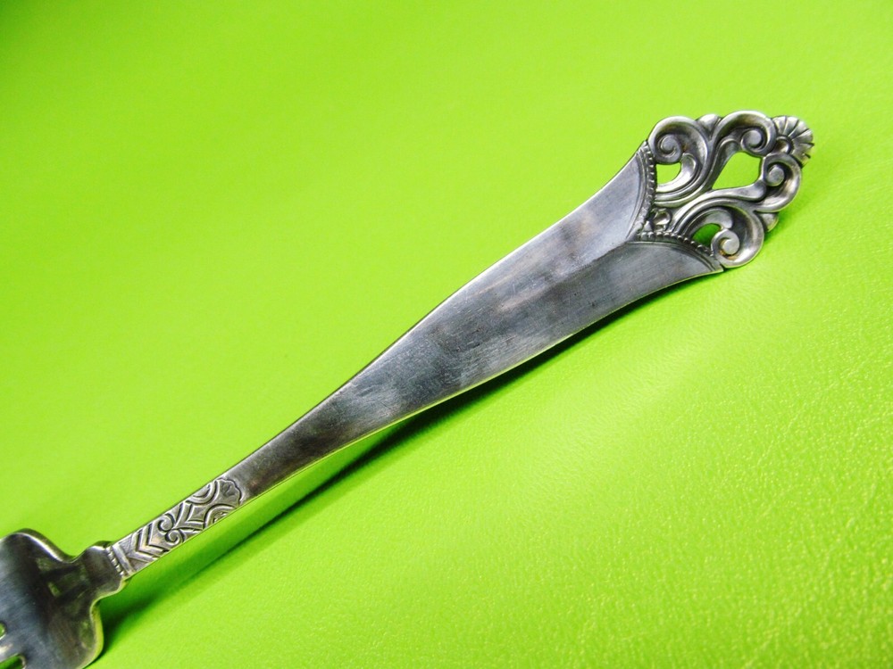 .830 Silver Lillemor by Th. Marthinsen Dinner Fork 7 1/2".