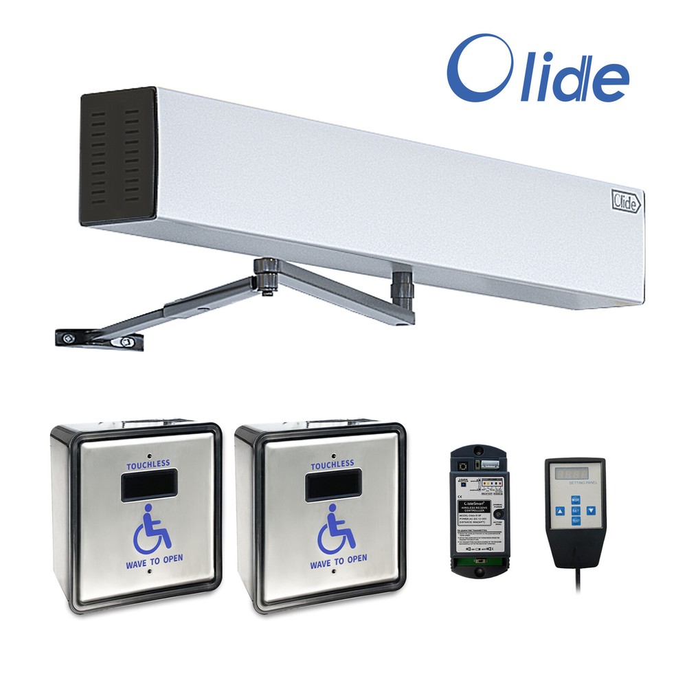 DSW120 Automatic Swing Door Operator with Wireless Touchless Activation Switch