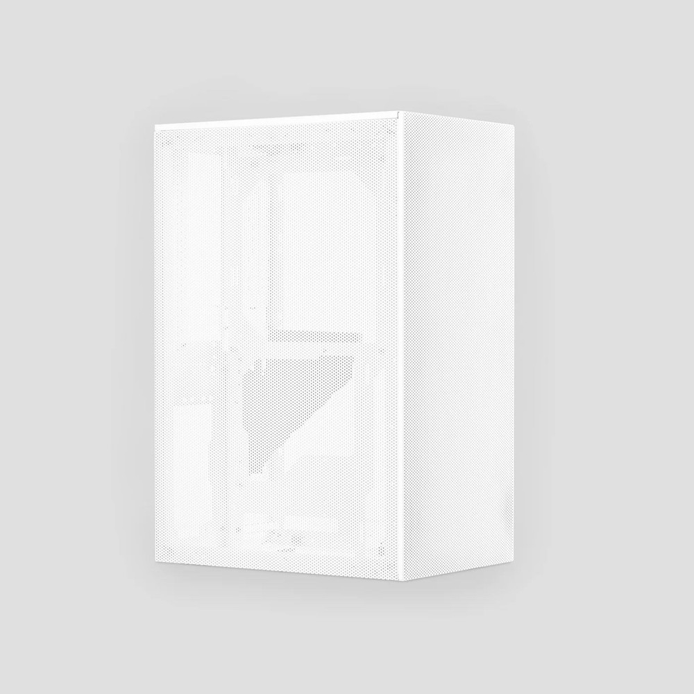 SSUPD Meshroom S V2 PCIe 5.0 Mini-ITX Mini Tower Computer Case - White