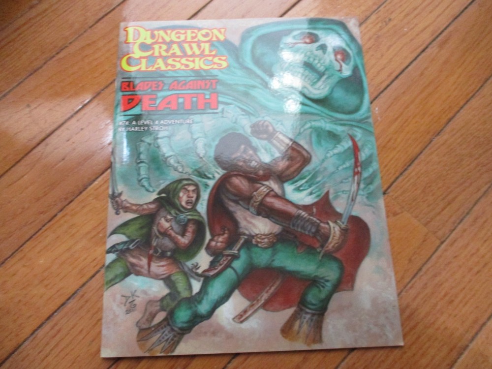 D&D D20 Dungeon Crawl Classics RPG DCC 74 Blades Against Death