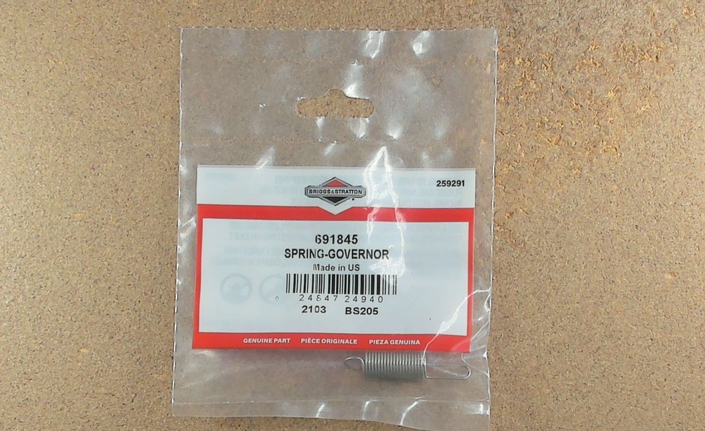 691845 Briggs & Stratton Governor Spring