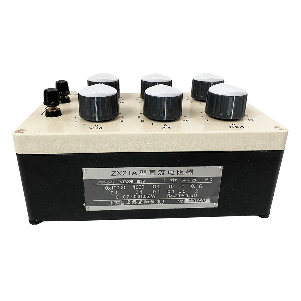 Precision Adjustable DC Resistance Box Resistor DC Decade Resistance Box