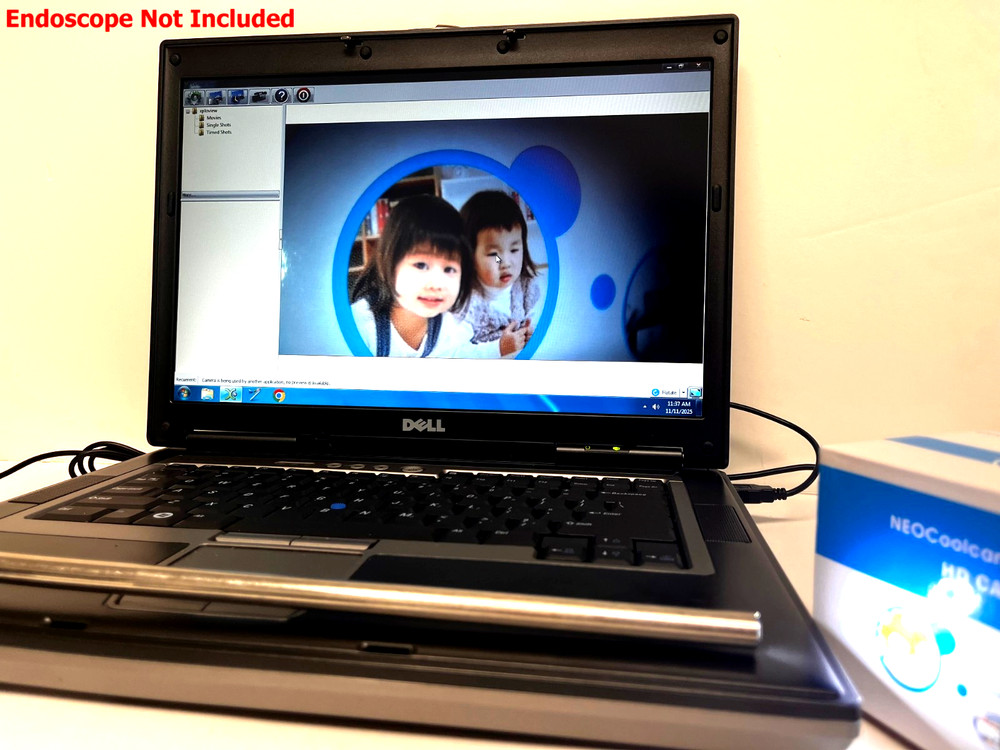 Rigid Endoscope HD 4K 8MP USB Video Camera Head+Coupler+Light Source+PC; R. Wolf