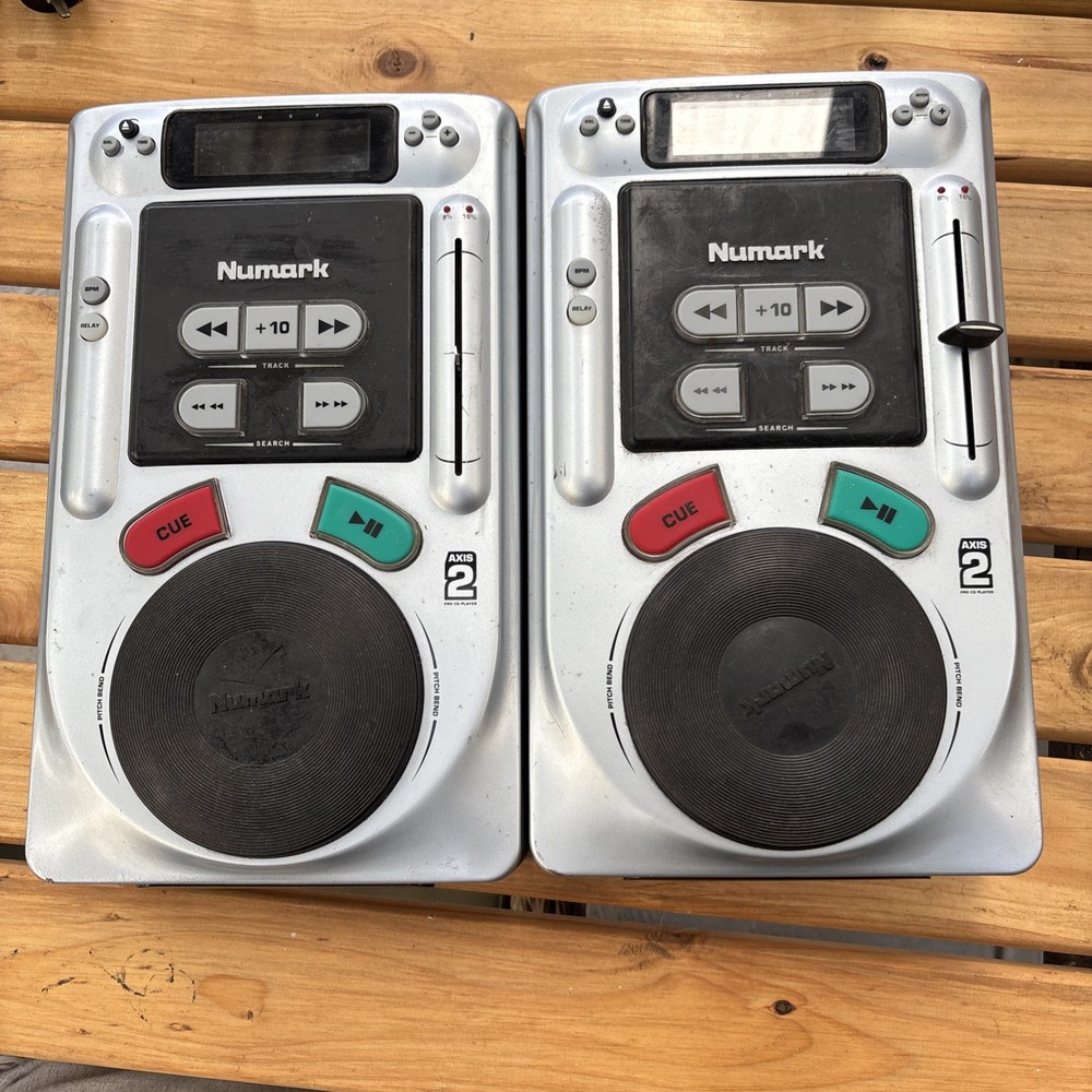 Numark Axis 2 Professional CD Player STICKY SEE **PICTURES**