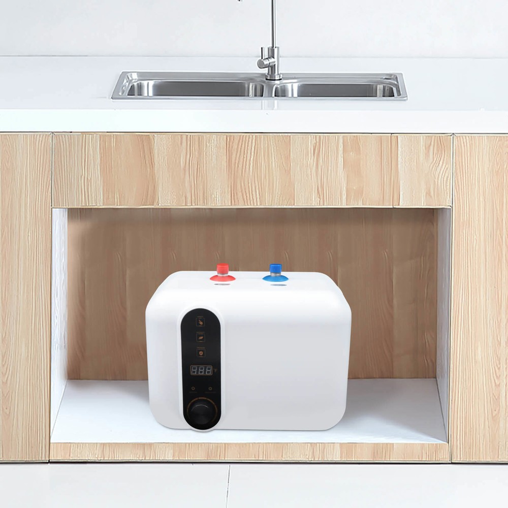 Electric Mini-Tank Water Heater Under Sink Water Heater with USA Cord Plug 1.5kW