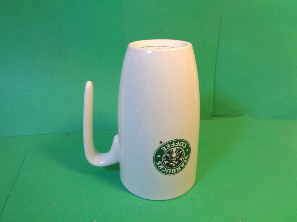 Starbucks Mermaid Pattern Coffee Mug w/Open Handle, 9 Oz, 2007 (Used/EUC)