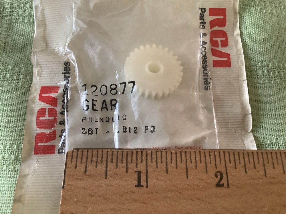 RCA OEM Part 120877 Turntable Gear