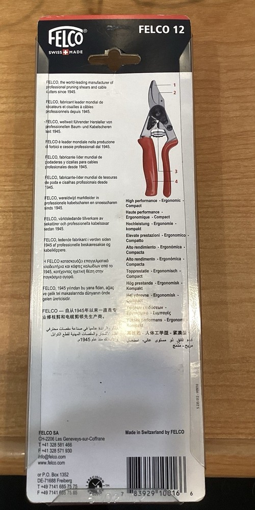Felco 12 Pruning Shears