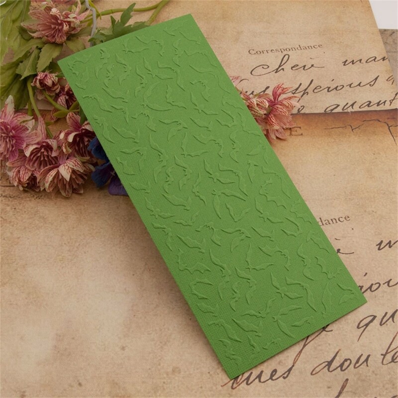 Halloween Bat Embossing Folder Embossing Stencil Embossing Templates