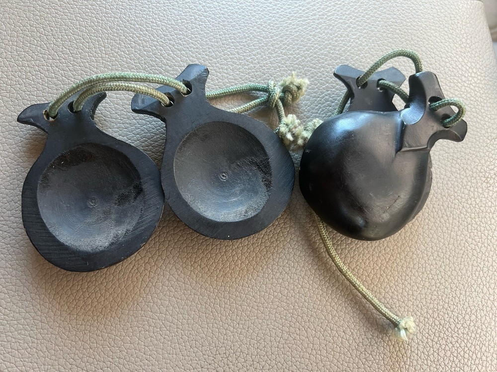 Vintage Wooden Castenets