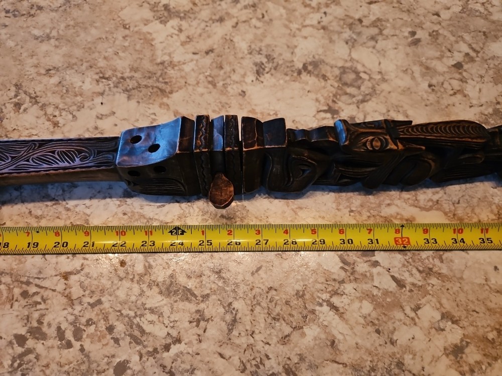 Hasapi Lute wood 2 string musical instrument