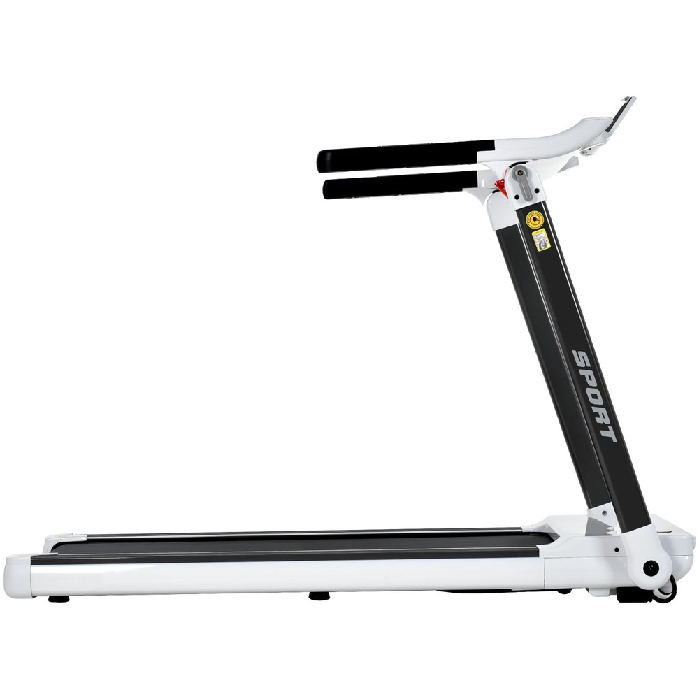 Folding Compact Treadmill 3.5HP Running Machine Adjustable Speed for Home Gym