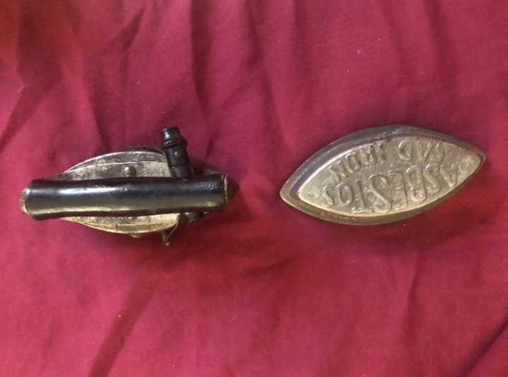 Antique 1900’s Sad Iron Asbestos Cast Iron