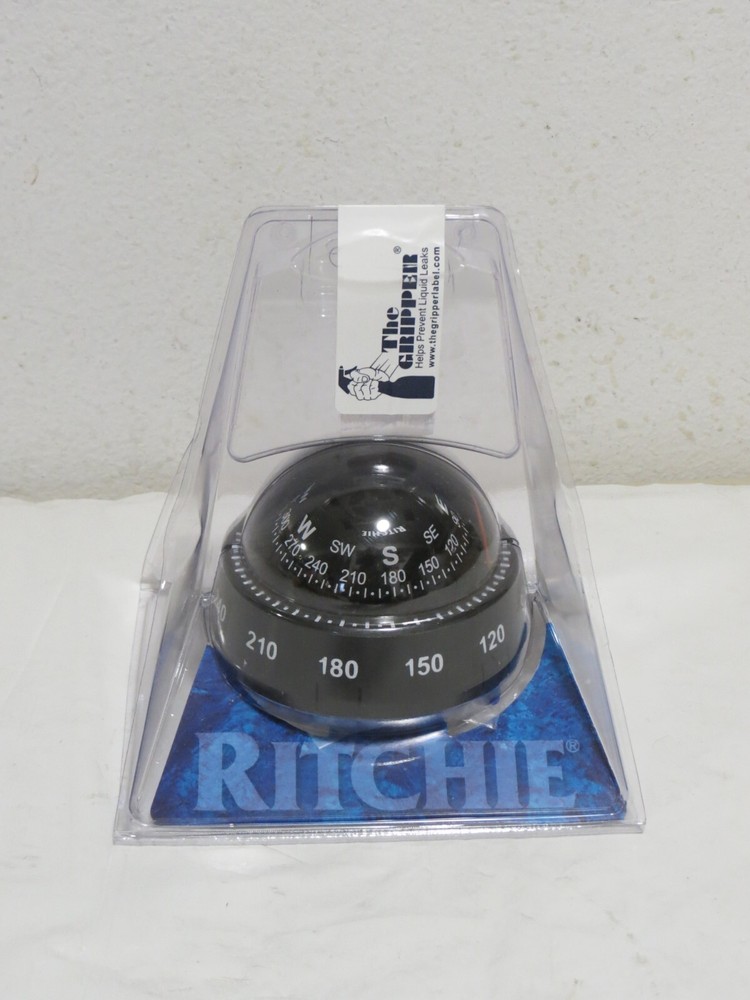 Ritchie XP-99 Kayaker Surface Mount Compass 2.75 Inch Dial Black