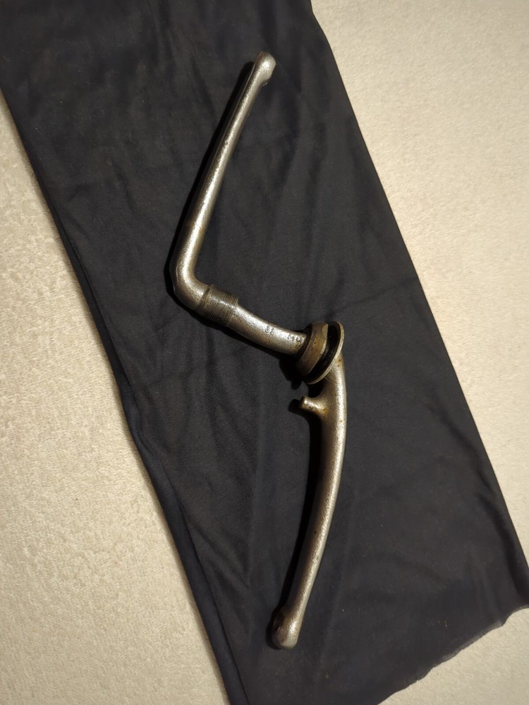 Vintage Crown Bicycle Crank One Piece With Lug