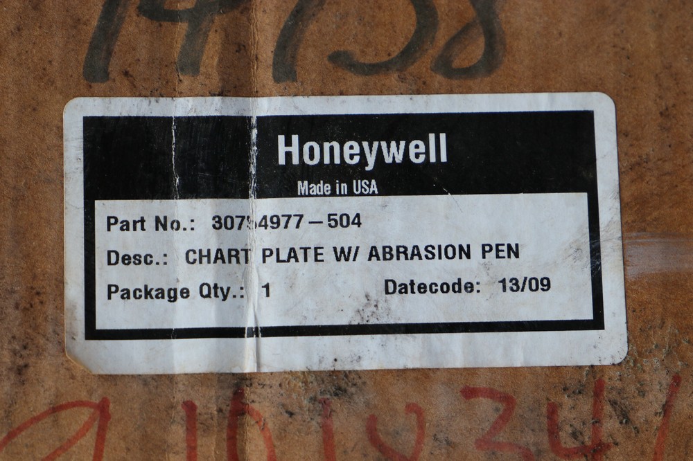 HONEYWELL 30754977-504 CHART PLATE