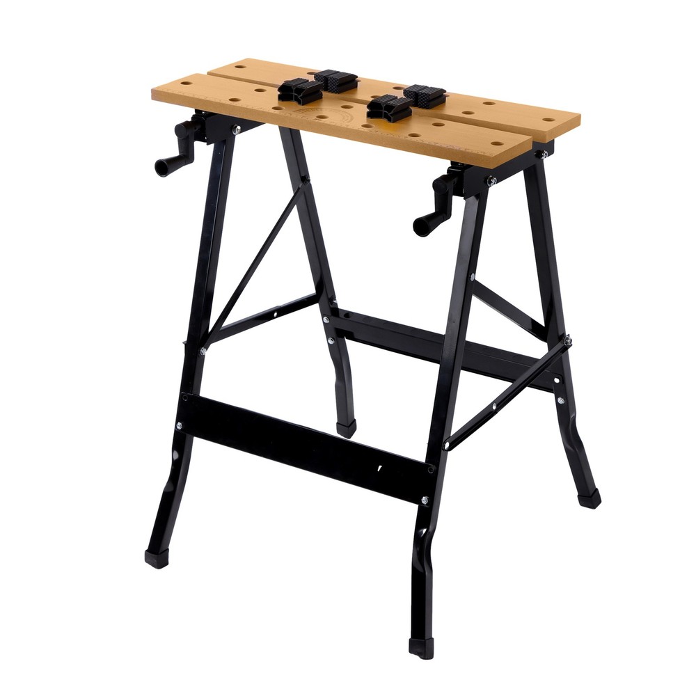 220lbs Adjustable Workbench - Portable Foldable Multi-Purpose for Garage, Home